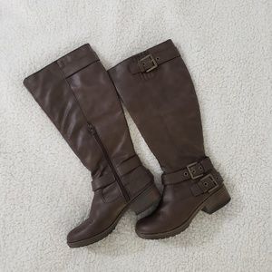 kohls tall black boots